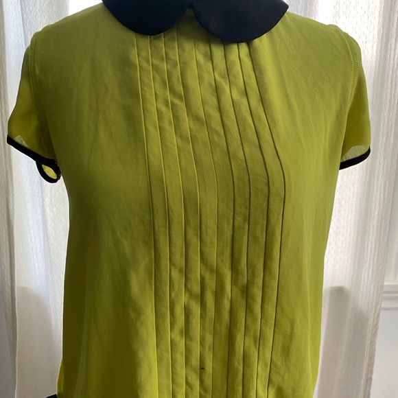Peter Pan collar blouse short sleeve - Picture 7 of 11
